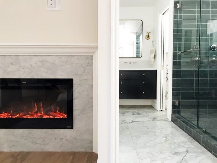 Diy Built-in Electric Fireplace