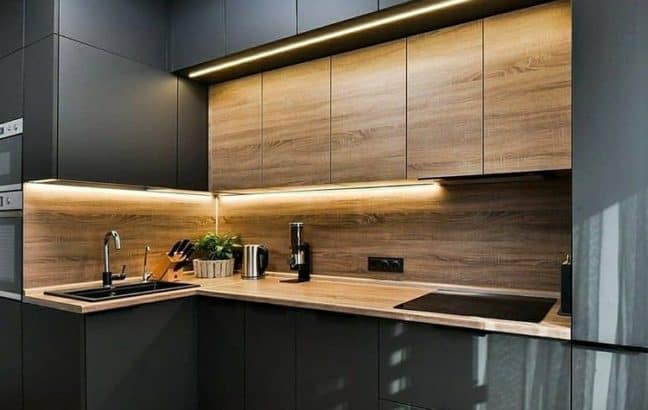 minimalist small kitchen by Kitchen Magz